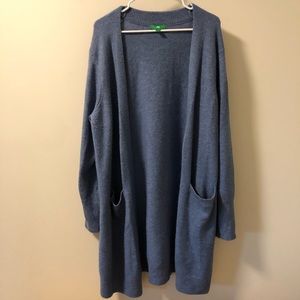 Soft blue cardigan